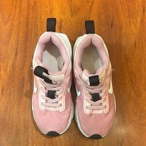 Nike Kids Pink and Black Sneakers